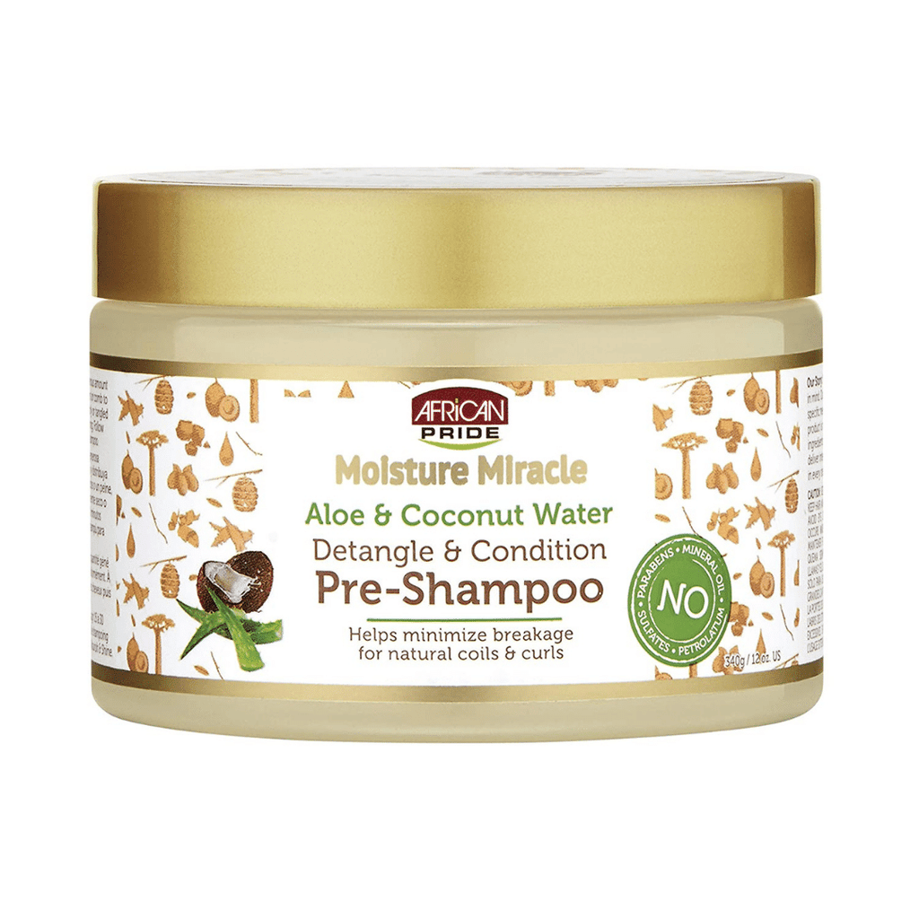 African Pride Moisture Miracle Pre- Shampoo 340 G