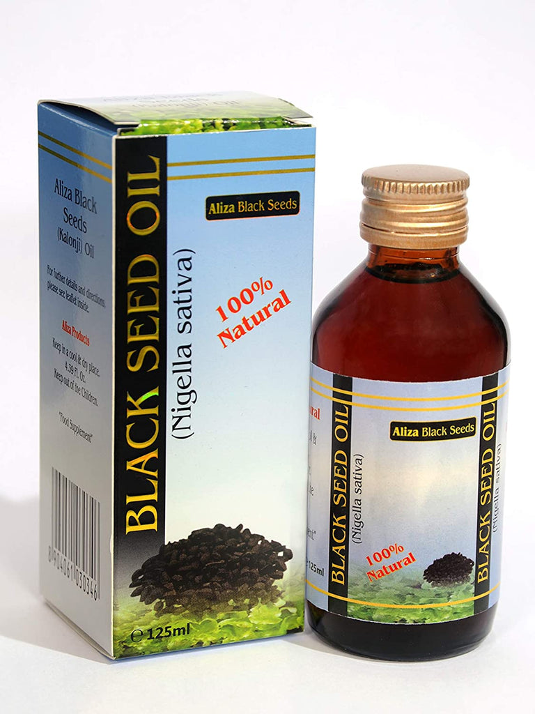 Aliza black seed oil multi-purpose  100% natural (huile de jojoba 100% naturelle a multi-usage 125 ml )