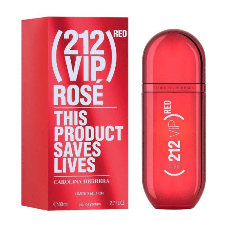 Carolina Herrera 212 VIP Rose Red 80ml Eau De Parfum Spray