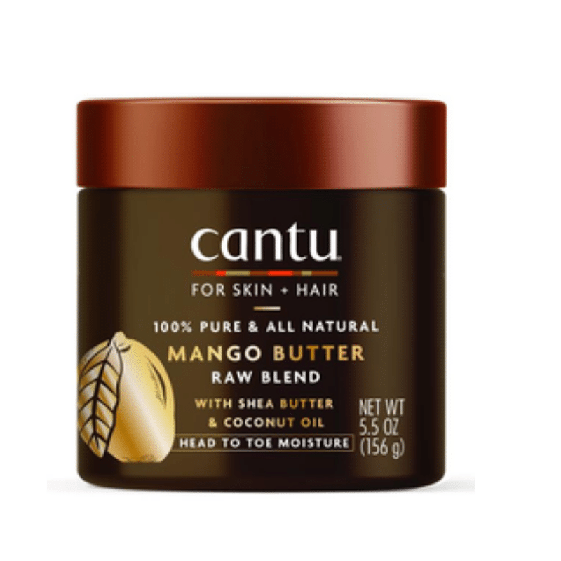Cantu Pour la peau et les cheveux Mélange brut de beurre de mangue 156 G