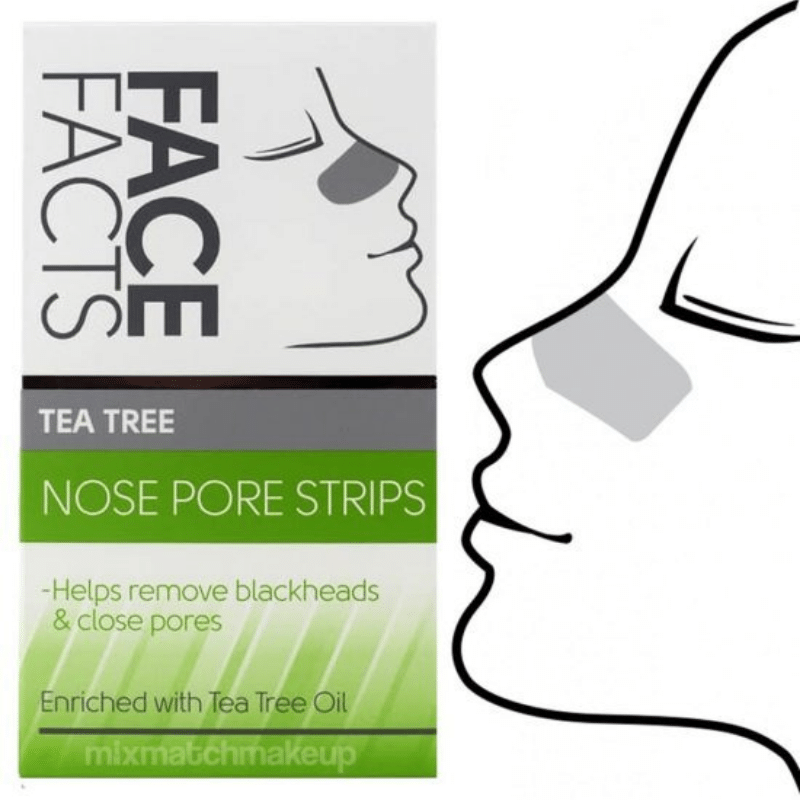 Face Facts Bandes pour pores de nez - Arbre à thé