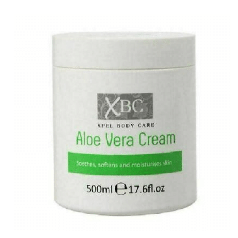 Xbc Aloe Vera Cream Soothes, Softens And Moisturises Skin 500 ML
