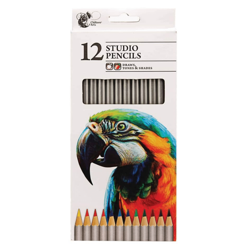 Chiltern Art studio 12 crayons de Couleurs
