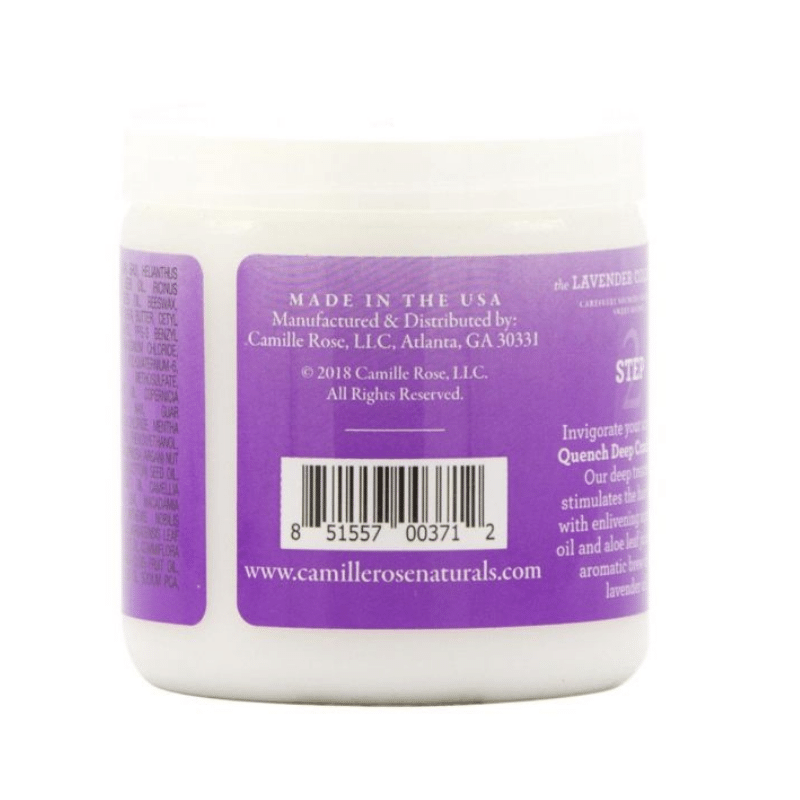 Camille Rose Lavender Quench Deep conditioner Masque 236 ML