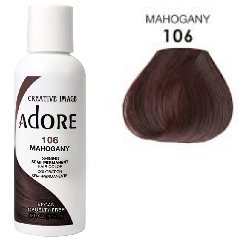 Adore 106 Mahogany 118 ML Coloration pour Cheveux