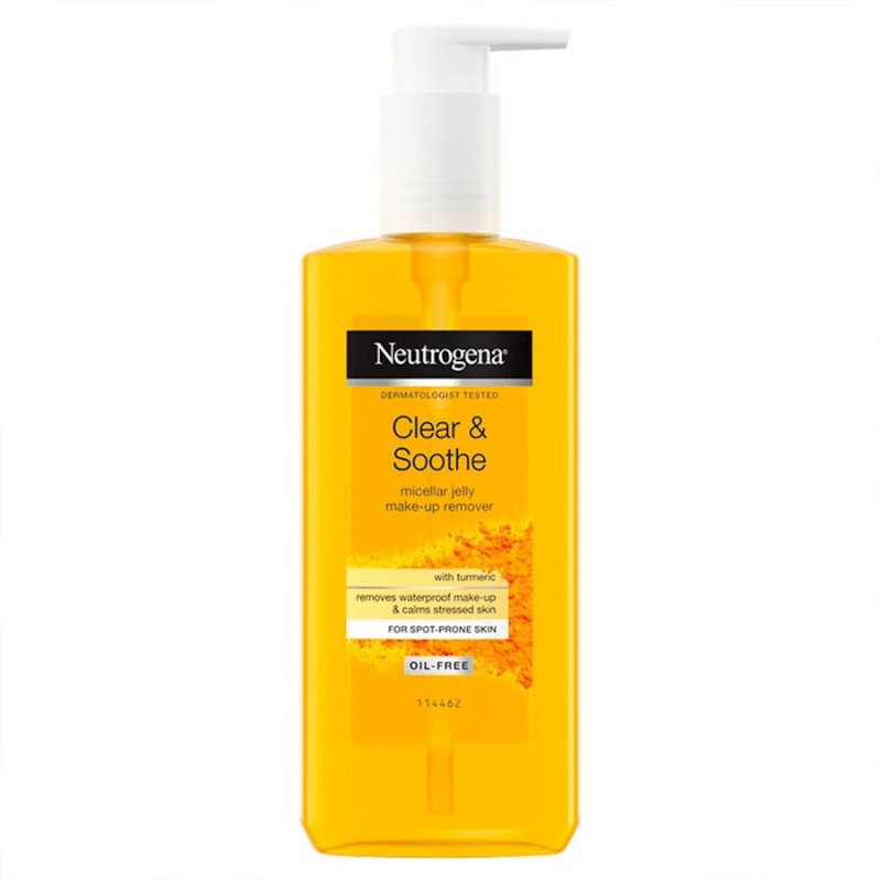 Neutrogena clear & soothe micellar jelly make-up remover 200 ML