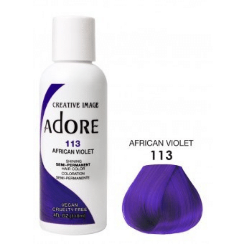 Adore 113 African Violet 118 Ml Coloration de cheveux