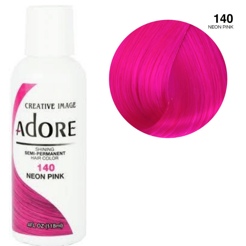 Adore 140 Neon Pink 118 Ml Coloration de cheveux