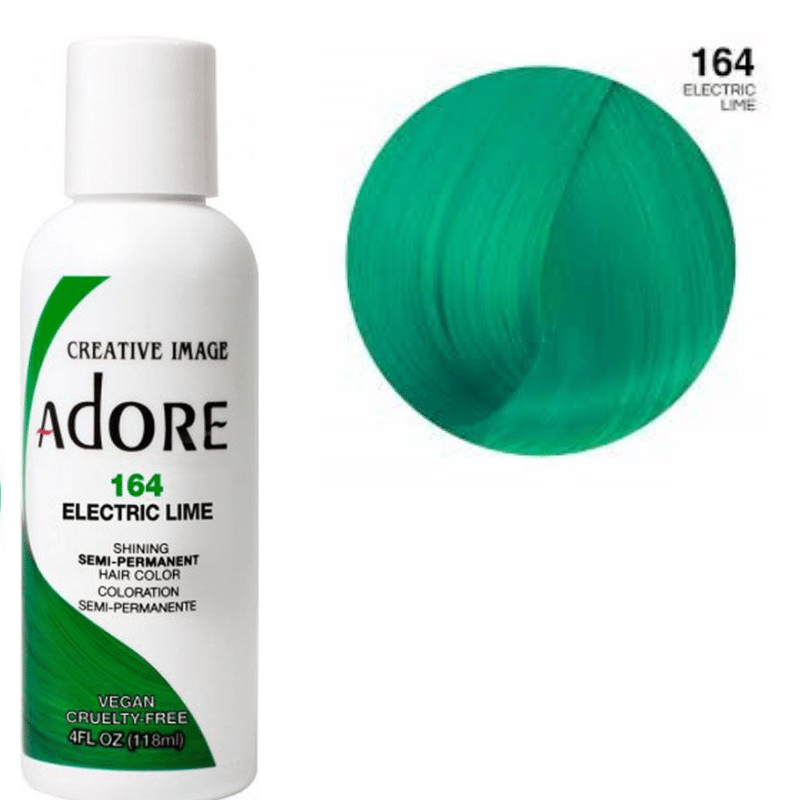 Adore 164 Electric Lime Coloration de cheveux