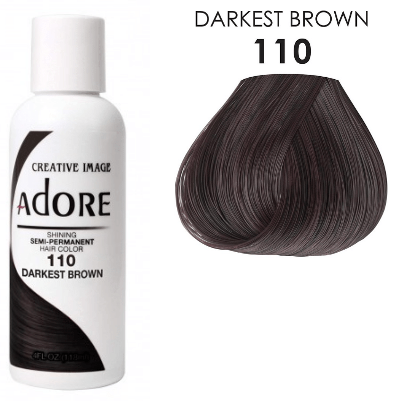 Adore 110 Darkest brown 118 ML Coloration De cheveux