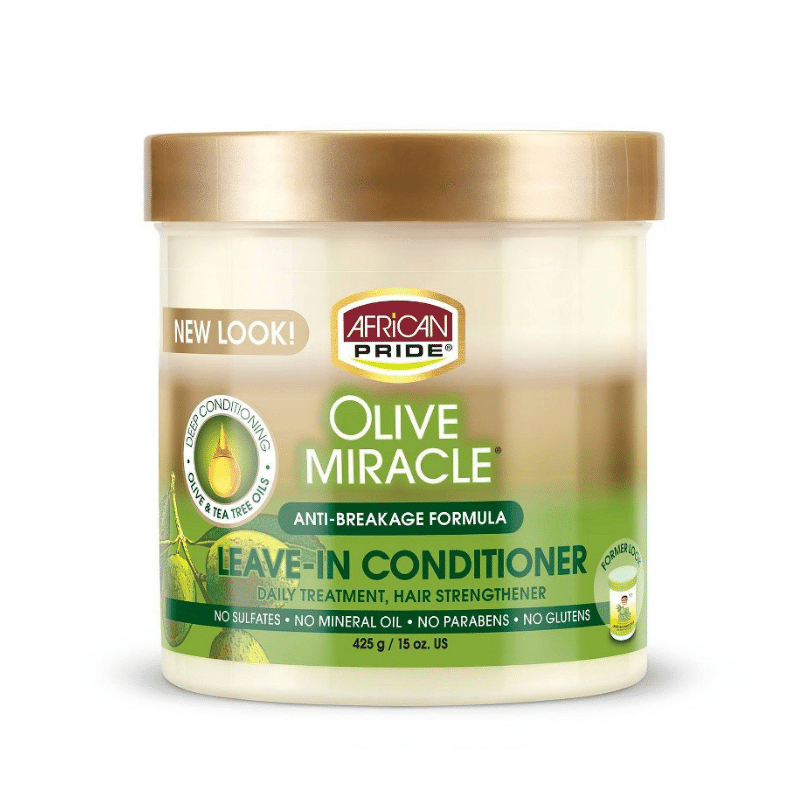 African Pride Olive  Revitalisant sans rinçage 425 G