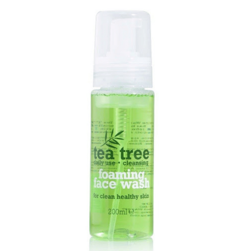Tea Tree Nettoyant moussant pour le visage pour une peau propre et saine 200 ml