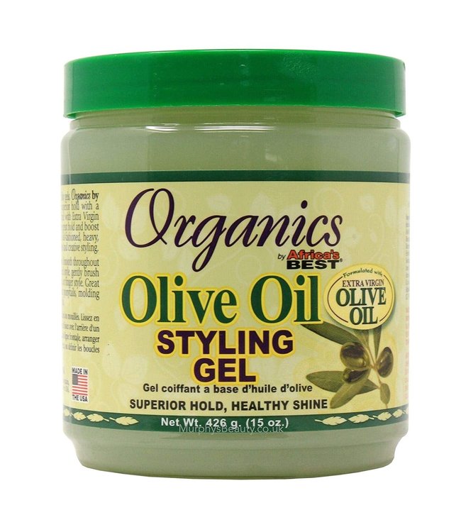 Organics by Africa best olive oil styling (gel coiffat a base d'hule d'olive 426g )