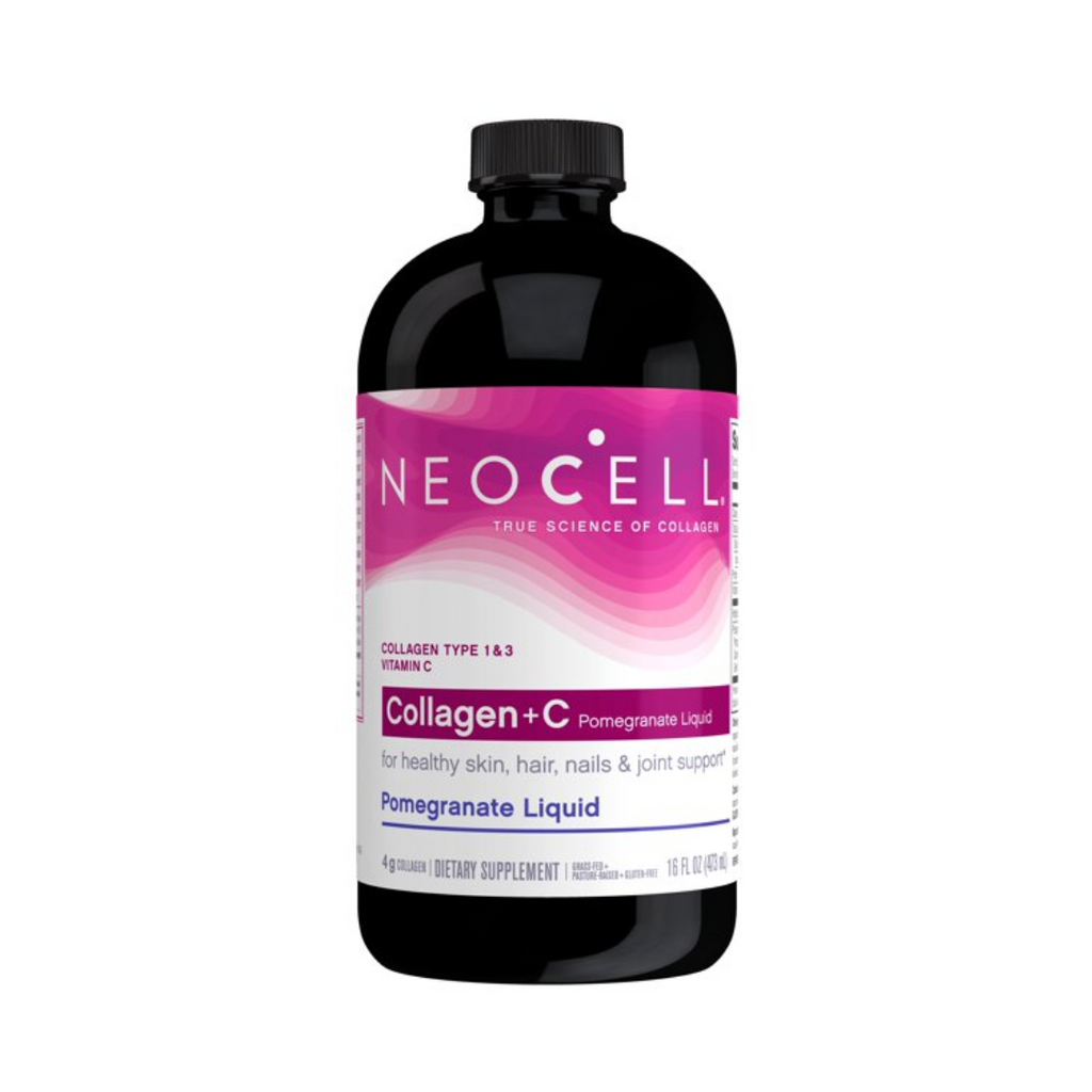 NeoCell Solution à boire riche en collagène et en vitamine C à la grenade 473 ml