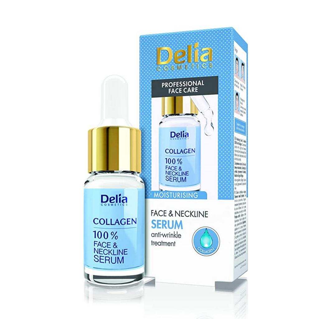 Delia Collagen Moisturising Face & Neckline Serum 10ml