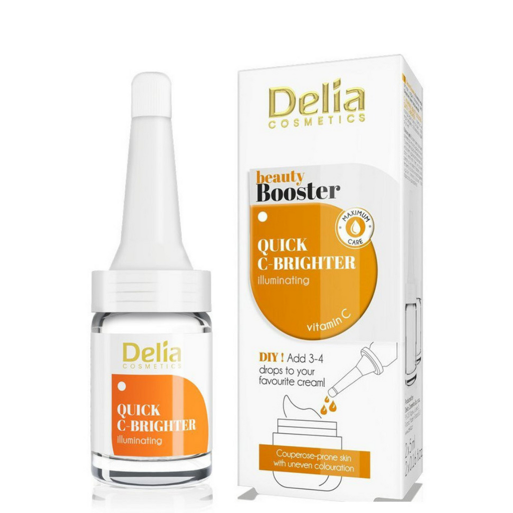 Delia Beauty Booster Quick C-Brighter Vitamin C Illuminating Drops 2x5 ML