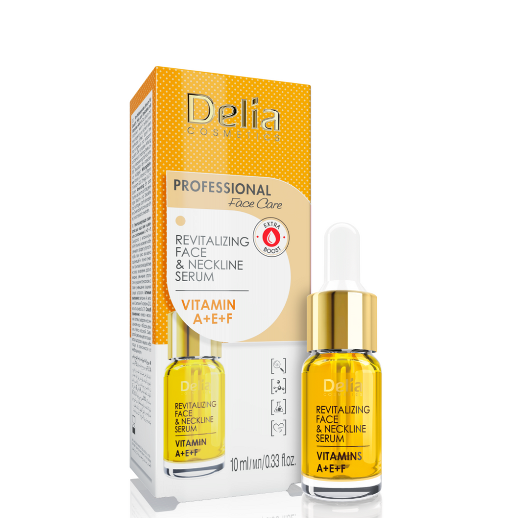 Delia Cosmetics Face & Neckline Serum  10ml