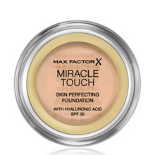 Charger l&#39;image dans la galerie, Max Factor Miracle Touch Skin Perfecting Foundation SPF30-83 Golden Tan