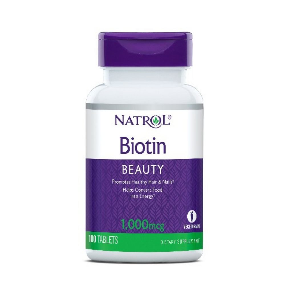 Natrol Comprimés de biotine extra fort à dissolution rapide 1000g