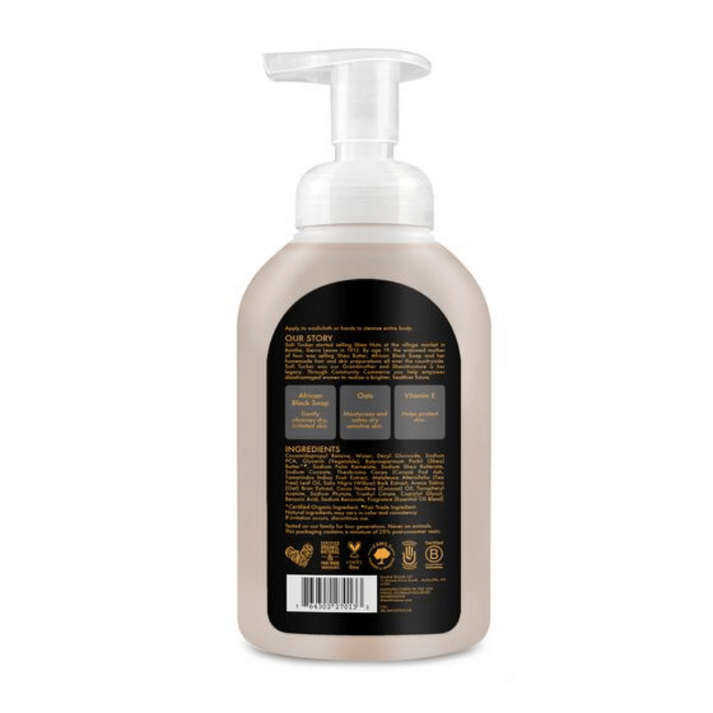 Shea Moisture African Black Soap Foam Body Wash 325 ML