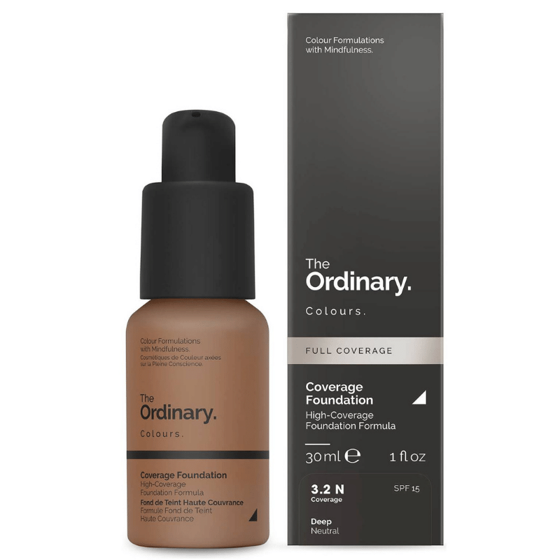 The Ordinary Couvrance Total Fond De Teint 3.2N 30 ML