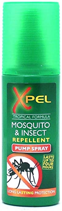 Xpel mosquito & insect repellent ( spray repulsif a pompe contre insect 75ml)