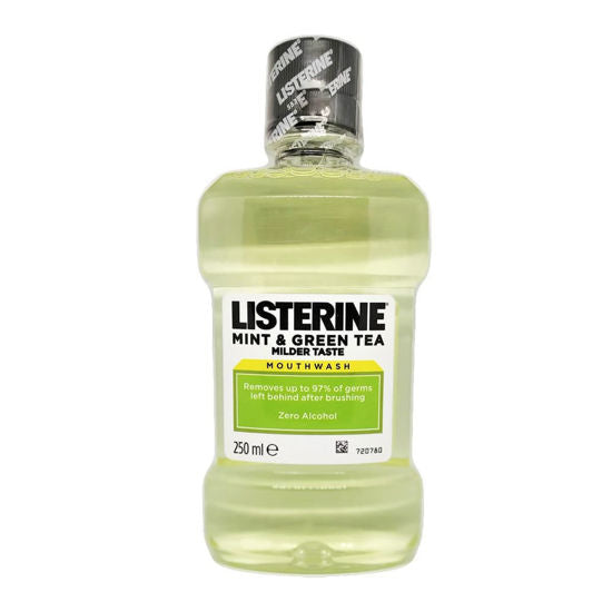 Listerine mint & green tea milder taste( bain de bouche au thé vert 250ml )