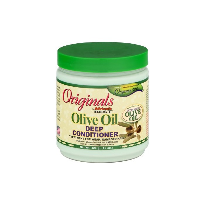 Originals Africa's best deep conditioner  (traitement a base d'huile d'olive capillaire pour les cheveux fragile et abimés 426g )